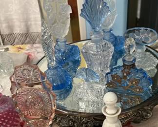 Czech Irice perfume bottles