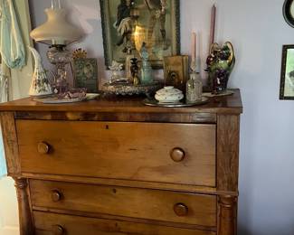 Late 1800’s maple chest