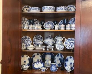 Antique Cherry corner cupboard