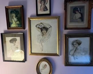 Gibson girl prints