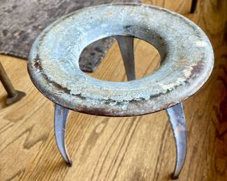 Antique milking stool