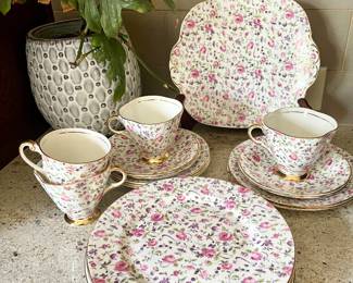 Bone China dessert and coffee set