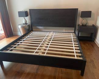 Pottery Barn platform bed