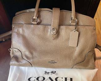 Coach purse with dust bag 