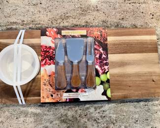 Cheese board gift set
