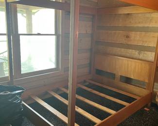 Queen Canopy Bed  Available Now  