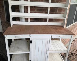  Gardener Outdoor Wooden Potting Station