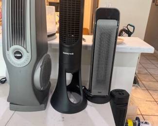 Portable Heater and Fans