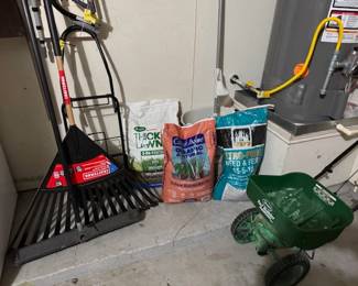 Yard tools and Chemicals