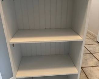 White wooden Book shelf