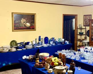 Several more tables in other rooms 