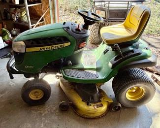 John Deere D140 48” mower