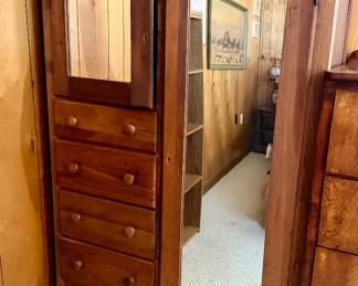 Armoire with mirrors 