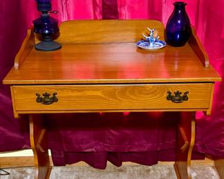 Writing desk and decor