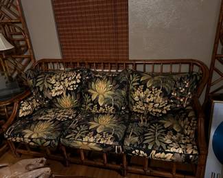 PRESALE: Rattan Sofa $175 (74” wide, 35.5” height, 26” deep)