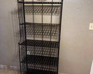 PRESALE: Bakers rack $100 (73” tall and 13” deep)