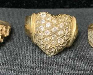 KN295VUnique Gold Rings