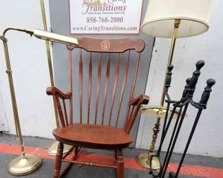JD144Vintage Rocking Chair And More