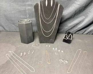 KN235Hearts Rhinestones