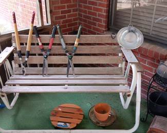 Porch Glider, Garden Tools