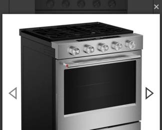 Kitchen Aid 5.0 Cu.Ft Smart (Gas Range)