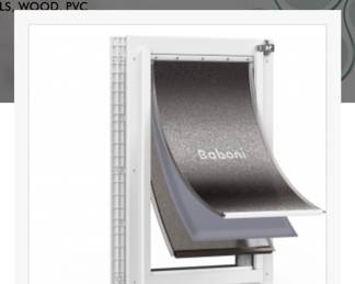 SENSORED 3-FLAP ELECTRIC DOG DOOR