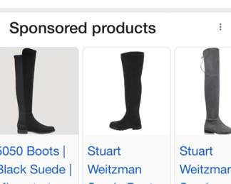 Stuart Weitzman Suede boots