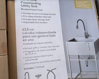 FREE STANDING UTILIY SINK