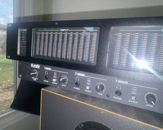 LOTS OF AUDIO equipment!