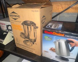 unwanted new in box kitchen goodies hiding in basement