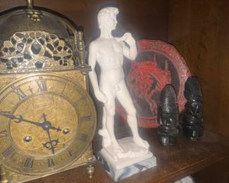 Naughty bits... and a Bulova lantern clock