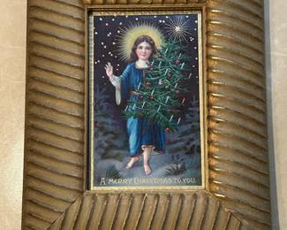 Framed 1911 Post Card