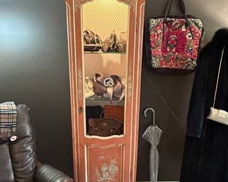 Italian French Style Curio Cabinet