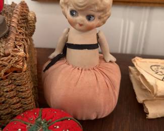 Kewpie pin cushion