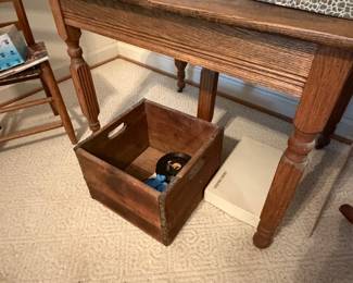 Antique kitchen table. Solid wood.