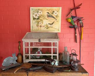 Lots of primitives and antiques