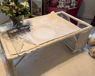 Wicker Bed Tray
