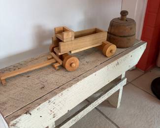 primitive style bench