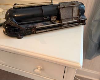 Antique Todd Protectograph Check Writer from early 1900s