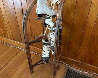 antique sled