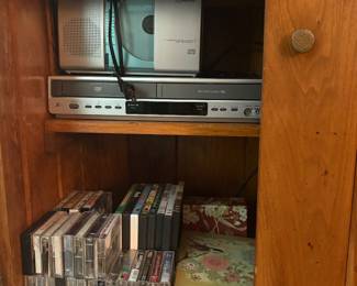 dvd/ vcr 