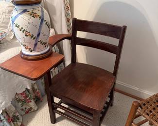 Antique school desk