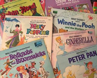 Disney Children's Vintage Records