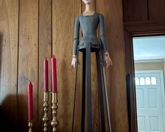 Dress form for doll clothing