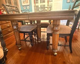 Up close of 5 Legged Table