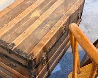antique trunk