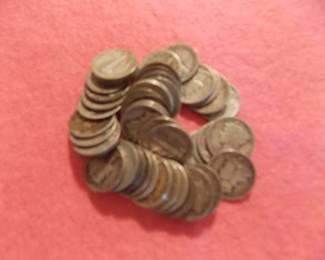 Mercury silver dimes