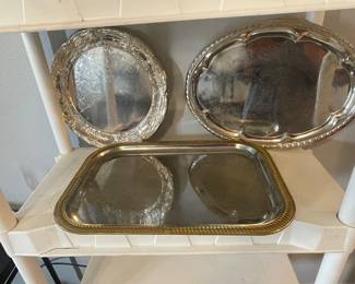 Lots of stunning silverplate in an assortment of sizes