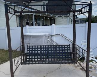 Gazebo with Swing