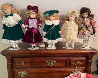 Huge doll collection
